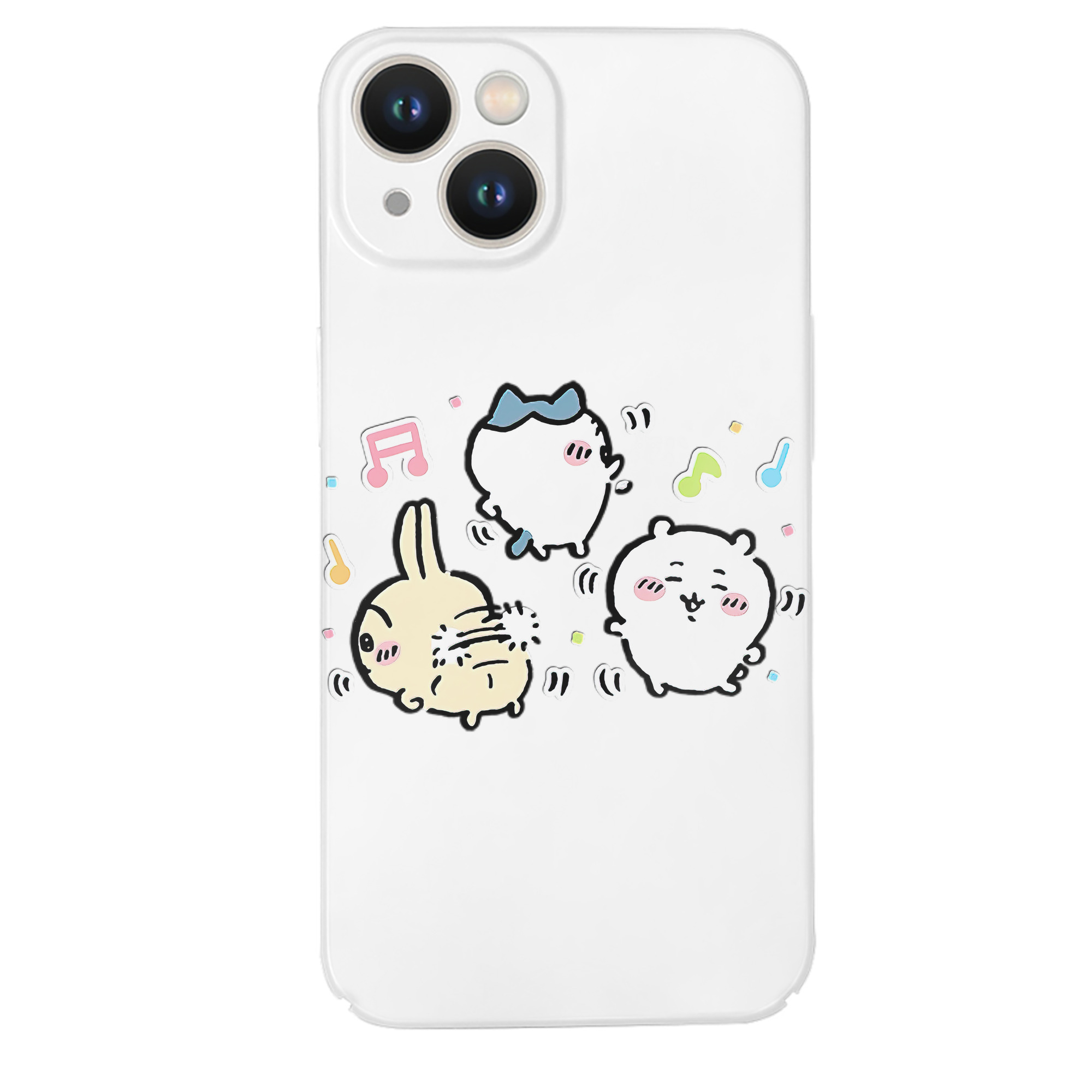 （画像用） ちいかわ うさぎ Chii-kawa usagi 【iPhone 14シリーズ対応】ハードケース